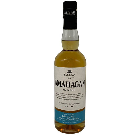 東京都限定◆長濱蒸留所 アマハガン エディション No.3 ミズナラウッドリザーブ 700ml 47% AMAHAGAN 【G4】
