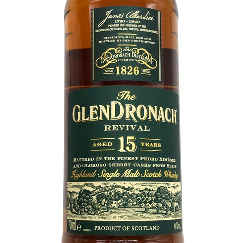 グレンドロナック 15年 リバイバル 46% 700ml GLENDRONACH スコッチウイスキー【C3】