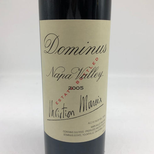 ドミナス エステート クリスチャンムエックス 2005 750ml 14.1% Dominus Estate カリフォルニアワイン【O2】