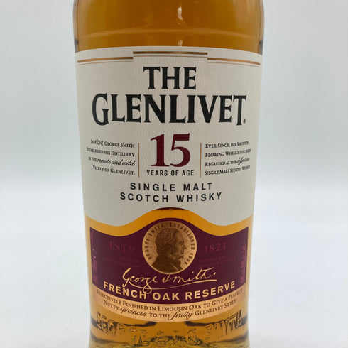 グレンリベット 15年 フレンチ オーク リザーブ 700ml 40% THE GLENLIVET 【O4】