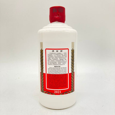 貴州茅台酒 マオタイ酒 天女ラベル 2021 500ml 53% KWEICHOW MOUTAI 948g【K】