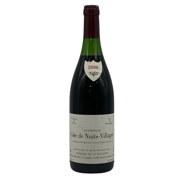 ドメーヌ ド ラ プレット コート ド ニュイ ヴィラージュ ヴィエルヴィル 2000 13% 750ml DOMAINE DE LA POULETTE ブルゴーニュワイン【F0】