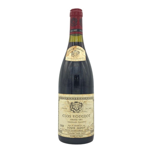 ルイ ジャド クロ ヴージョ グランクリュ 1989 750ml 13,5% LOUIS JADOT ブルゴーニュワイン【W1】
