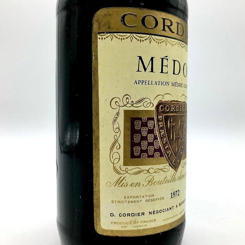 コーディア メドック 1972 730ml 14% CORDIER MEDOC 【M】