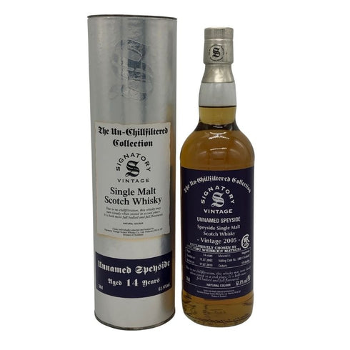 シグナトリー アンネームドスペイサイド 14年 2005-2019 秩父ウイスキー祭 700ml 61.8% Signatory Vintage Unnamed Speyside スコッチウイスキー【V4】
