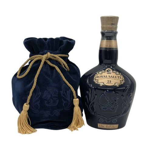 ロイヤルサルート 21年 シグネチャーブレンド 青陶器ボトル 700ml 40% ROYAL SALUTE スコッチウイスキー1354g【C4】