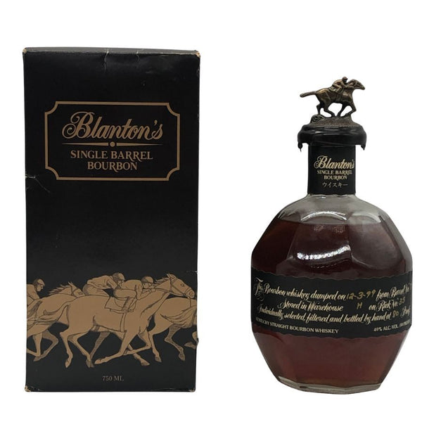 ブラントン シングルバレル ブラックラベル 1999 750ml 40% Blanton's SINGLE BARREL BLACK LABEL バーボン【L0】