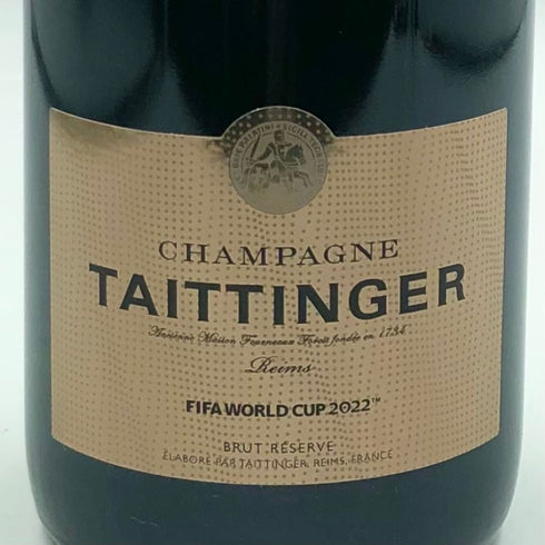 テタンジェ ブリュット レゼルヴ FIFAボトル 2022 750ml 12.5% TAITTINGER BRUT シャンパン【R4】