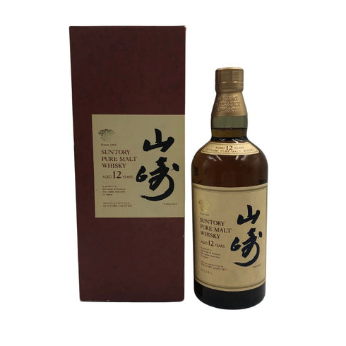 東京都限定◆サントリー 山崎 12年 ピュアモルト 響マーク 750ml 43% SUNTORY PURE MALT YAMAZAKI 【X4】
