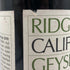 リッジ ヴィンヤード ガイザーヴィル 2008 14% 750ml RIDGE VINEYARDS GEYSERVILLE カリフォルニアワイン【L0】