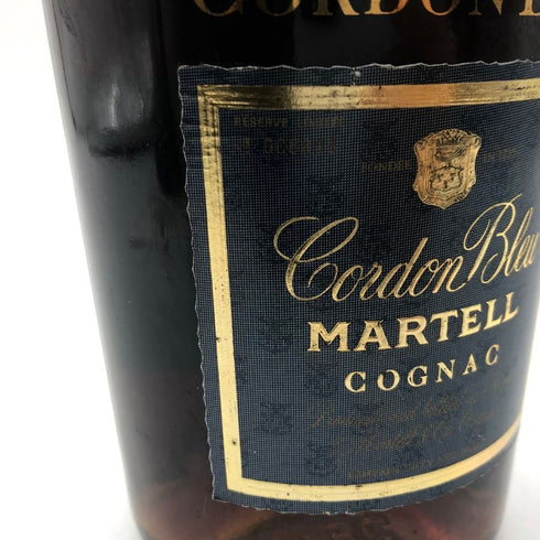 マーテル コルドンブルー グリーンボトル 青ラベル 700ml 40% MARTELL CORDON BLEU コニャック【X1】