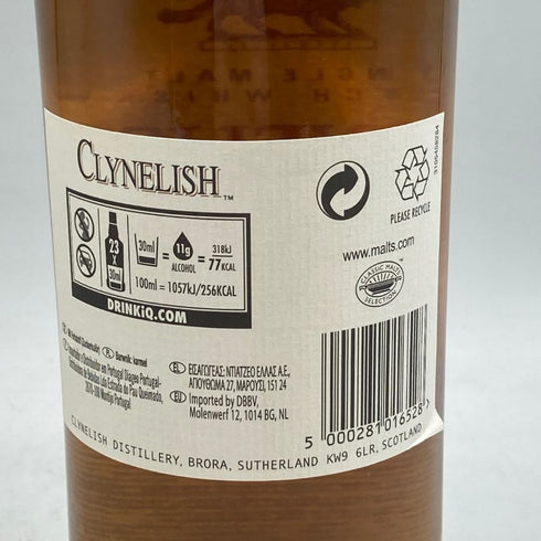 クライヌリッシュ 14年 700ml 46% CLYNELISH スコッチウイスキー【J0】