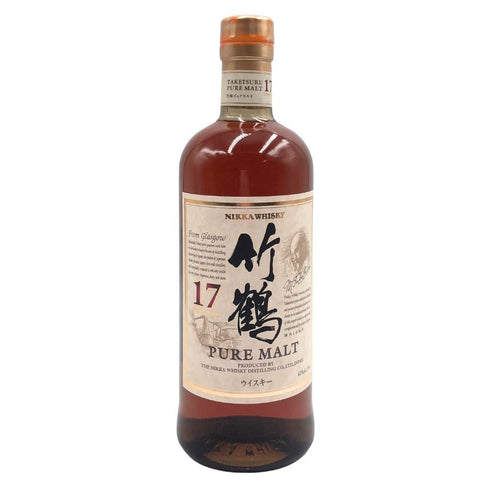 東京都限定◆ニッカ 竹鶴 17年 ピュアモルト 700ml 43% NIKKA 【V4】