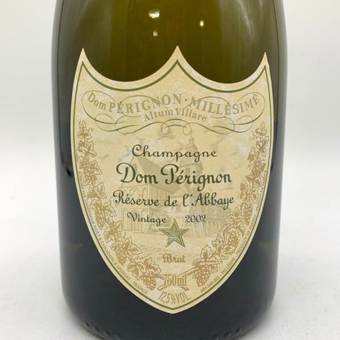 ドンペリニヨン レゼルヴ ド ラベイ 2002 750ml 12.5% Dom Perignon Reserve de l'Abbaye シャンパン【Q】