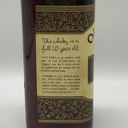 オールドエズラ レアオールド 15年 OLD EZRA RARE OLD 750ml 50.5% バーボン【A1】