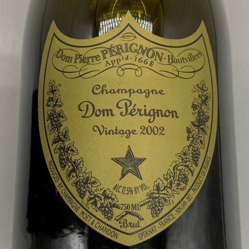 ドンペリニヨン ヴィンテージ ブリュット 白 2002 750ml 12.5% Dom Perignon VINTAGE Brut シャンパン【C3】