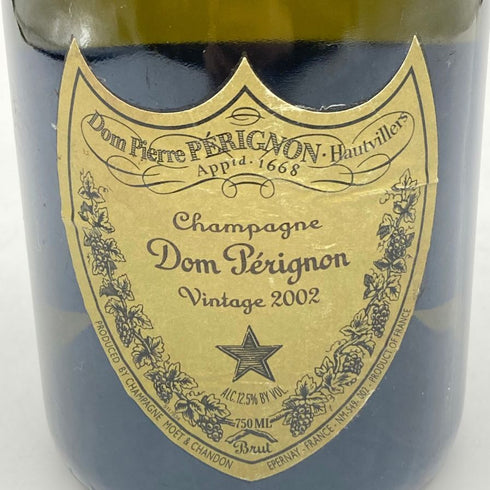 ドンペリニヨン 白 ヴィンテージ 2002 Dom Pérignon シャンパン【B1】