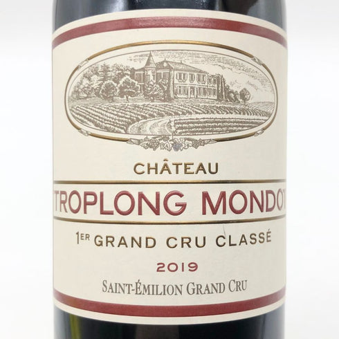シャトー トロロン モンド プルミエ クリュ グラン クリュ クラッセ 2019 750ml 15% CAHTEAU TROPLONG MONDOT ボルドーワイン【X】