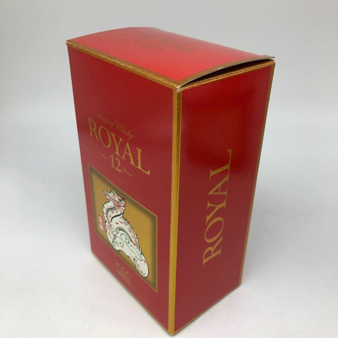 東京都限定◆サントリー ウイスキー ローヤル 12年 干支ボトル 2000 辰 700ml 43% SUNTRY WHISKY ROYAL 【D】