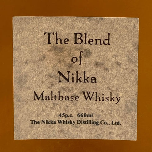 東京都限定◆ザ ブレンド オブ ニッカ モルトベース 660ml 45% The Blend of Nikka Maltbase Whisky 【E】