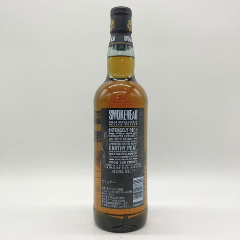 スモークヘッド アイラ シングルモルト 700ml 43% SMOKEHEAD ISLAY SINGLE MALT SCOTCH WHISKY 【I】