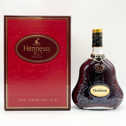 ヘネシーXO クリアボトル 金キャップ 700ml 40% Hennessy コニャック【O1】