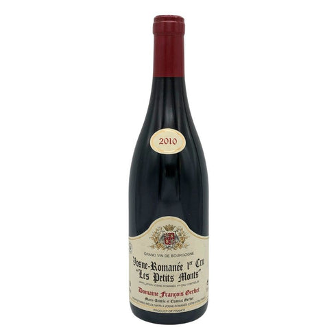 ドメーヌ フランソワ ジェルベ ヴォーヌ ロマネ プルミエ クリュ レ プティ モン 2010 750ml 13% Domaine Francois Gerbet ブルゴーニュワイン【P4】