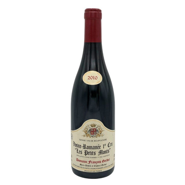 ドメーヌ フランソワ ジェルベ ヴォーヌ ロマネ プルミエ クリュ レ プティ モン 2010 750ml 13% Domaine Francois Gerbet ブルゴーニュワイン【P4】