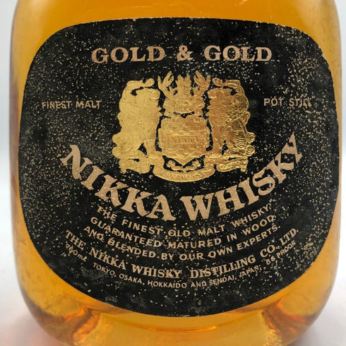 東京都限定◆ニッカ ゴールド&ゴールド 760ml 43% NIKKA GOLD&GOLD 【C3】