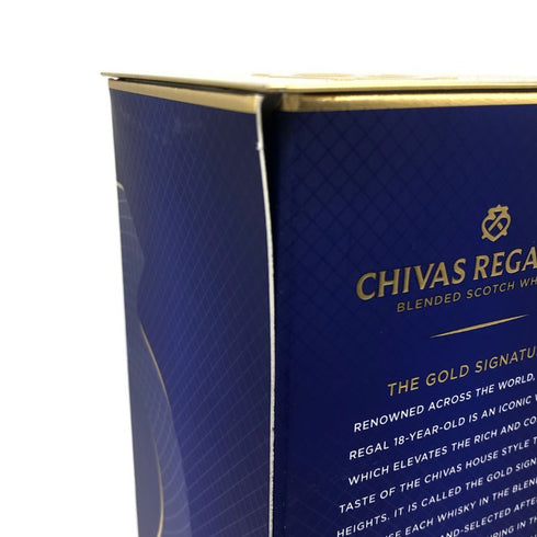 シーバスリーガル 18年 ゴールドシグネチャー 700ml 40% CHIVAS REGAL スコッチウイスキー【J0】