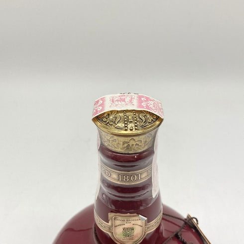 シーバス ブラザーズ ロイヤル サルート 21年 赤陶器 700ml 40% CHIVAS BROTHERS ROYAL SALUTE スコッチウイスキー1300g【G4】