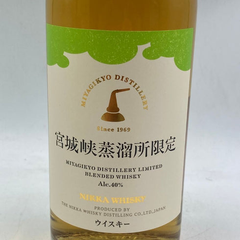 東京都限定◆ニッカ 宮城峡蒸留所限定 ブレンデッドウイスキー 500ml 40% NIKKA MIYAGIKYO 【C1】