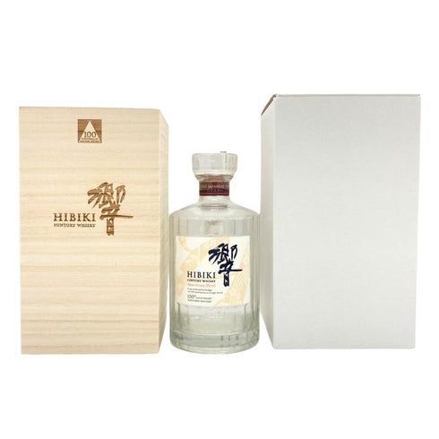 サントリー 響 アニバーサリーブレンド 100周年 700ml 43% 空き瓶 SUNTORY HIBIKI ANNIVERSARY 【Q】