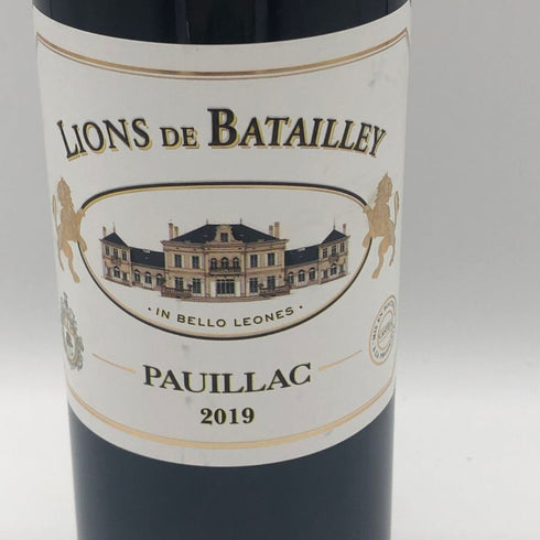 シャトー バタイエ オン ド バタイエ 2019 750ml 13.5% LIONS DE BATAILLEY ボルドーワイン【F4】