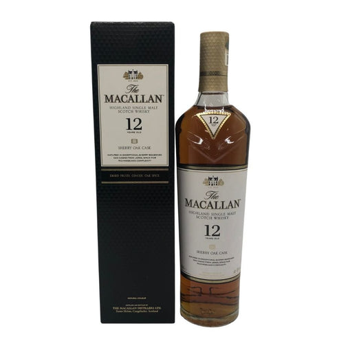 ザ マッカラン 12年 シェリーオークカスク 700ml 40% The MACALLAN スコッチウイスキー【B1】
