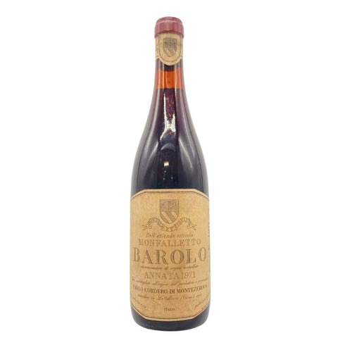 コルデロ ディ モンテツェモロ バローロ モンファレット 1971 750ml 度数不明 Paolo Cordero di Montezemolo Barolo 【C】