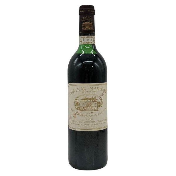 シャトー マルゴー 1978 750ml 12.6% CHATEAU MARGAUX ボルドーワイン【Z1】