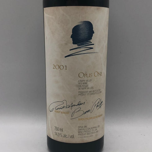 オーパスワン 2001 750ml 13.5% OPUS ONE カリフォルニアワイン【T4】