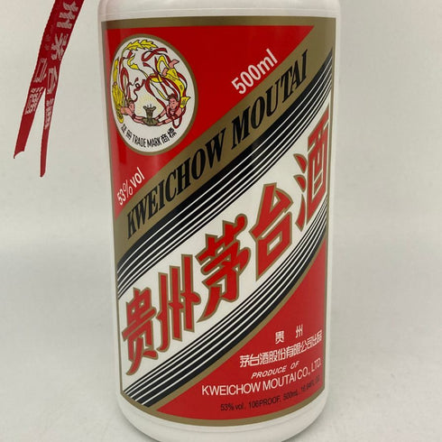 貴州茅台酒 マオタイ酒 天女ラベル 2024 500ml 53% MOUTAI KWEICHOW 中国酒961g【L1】