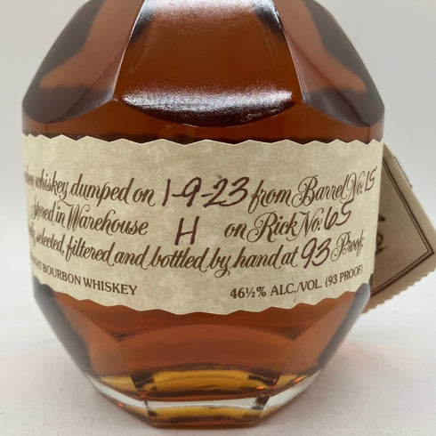 ブラントン シングルバレル 2023 750ml 46.5% Blanton's SINGLE BARREL 【B1】