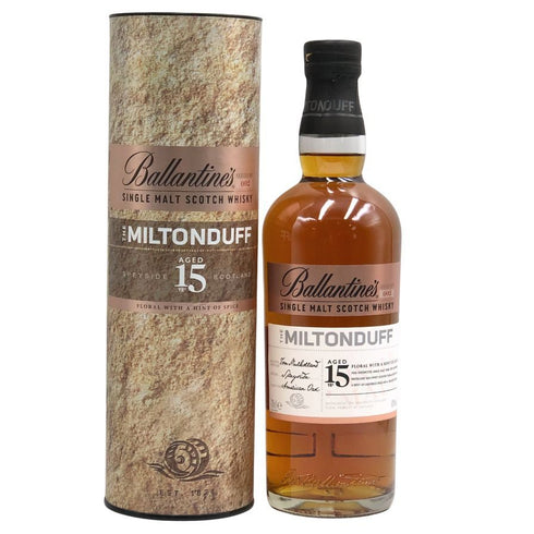 バランタイン 15年 ミルトンダフ 700ml 40% Ballantine' MILTONDUFF スコッチウイスキー【Q2】