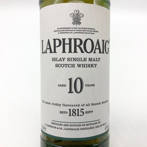 ラフロイグ 10年 シングルモルト スコッチウイスキー 750ml 43% LAPRHROAIG スコッチウイスキー【M2】