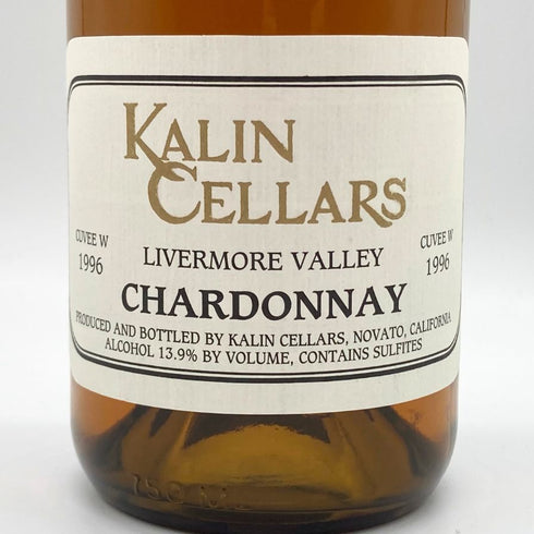 カリン セラーズ シャルドネ リヴァモア ヴァレー 1996 750ml 13.9% Kalin Cellars CHARCONNAY Livermore Valley 白ワイン【E2】