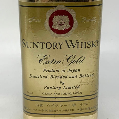 東京都限定◆サントリー ウイスキー エクストラ ゴールド 720ml 42% SUNTORY WHISKY Extra gold 【L1】