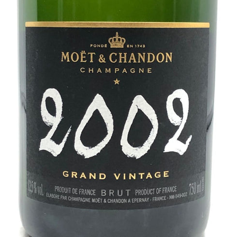 モエ エ シャンドン グラン ヴィンテージ 2002 750ml 12% MOET&CHANDON シャンパン【K0】