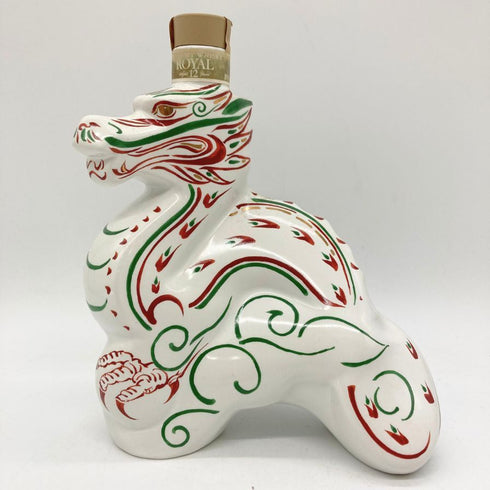 東京都限定◆サントリー ウイスキー ローヤル 12年 干支ボトル 2000 辰 600ml 43% SUNTRY WHISKY ROYAL 1186g【I1】