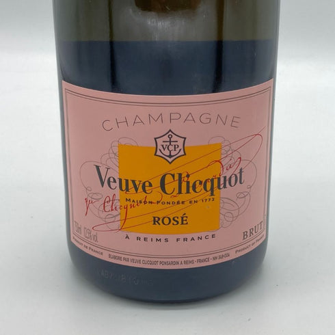 ヴーヴ クリコ ロゼ ローズラベル 750ml 12.5% Veuve Clicquot Rose Label シャンパン【F2】