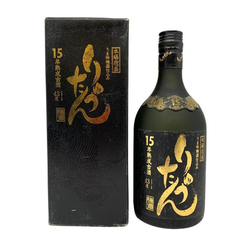 瑞泉酒造 りゅうたん 15年熟成古酒 720ml 43% 泡盛【F4】