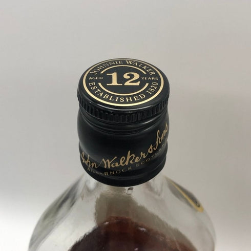 ジョニーウォーカー ブラックラベル 12年 黒キャップ 【2本セット】 700ml 40% Johnnie Walker BLACK LABEL スコッチウイスキー【A4】