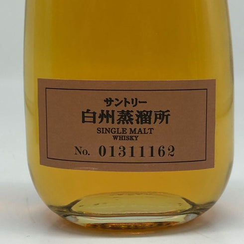 東京都限定◆サントリー 白州蒸留所 シングルモルト 300ml 43% SUNTORY SINGLE MALT 【S2】